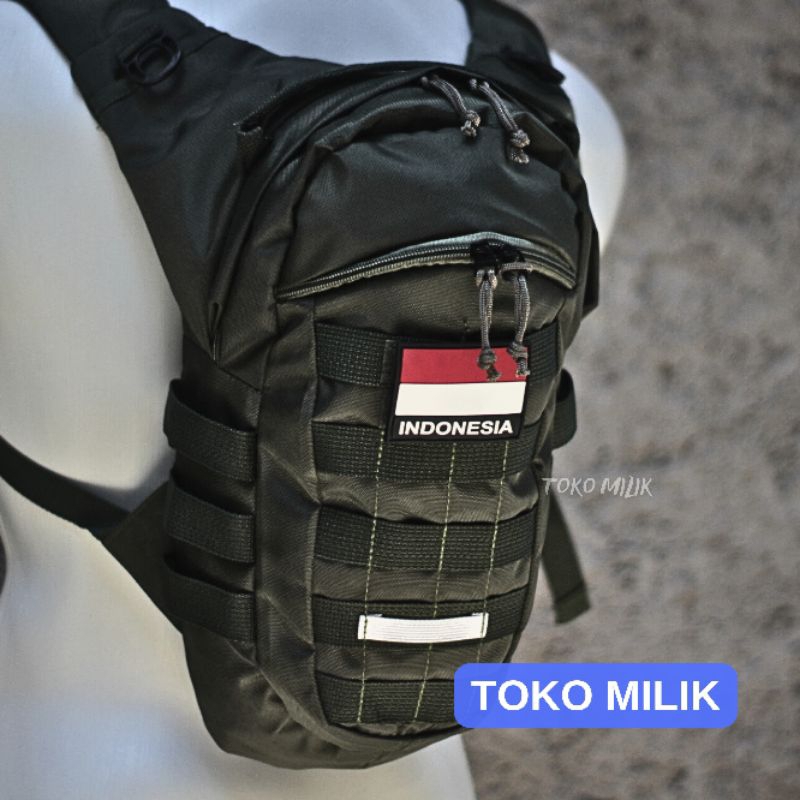 Tas Sepeda Vitree Tactical Army Ransel hydropack Cordura