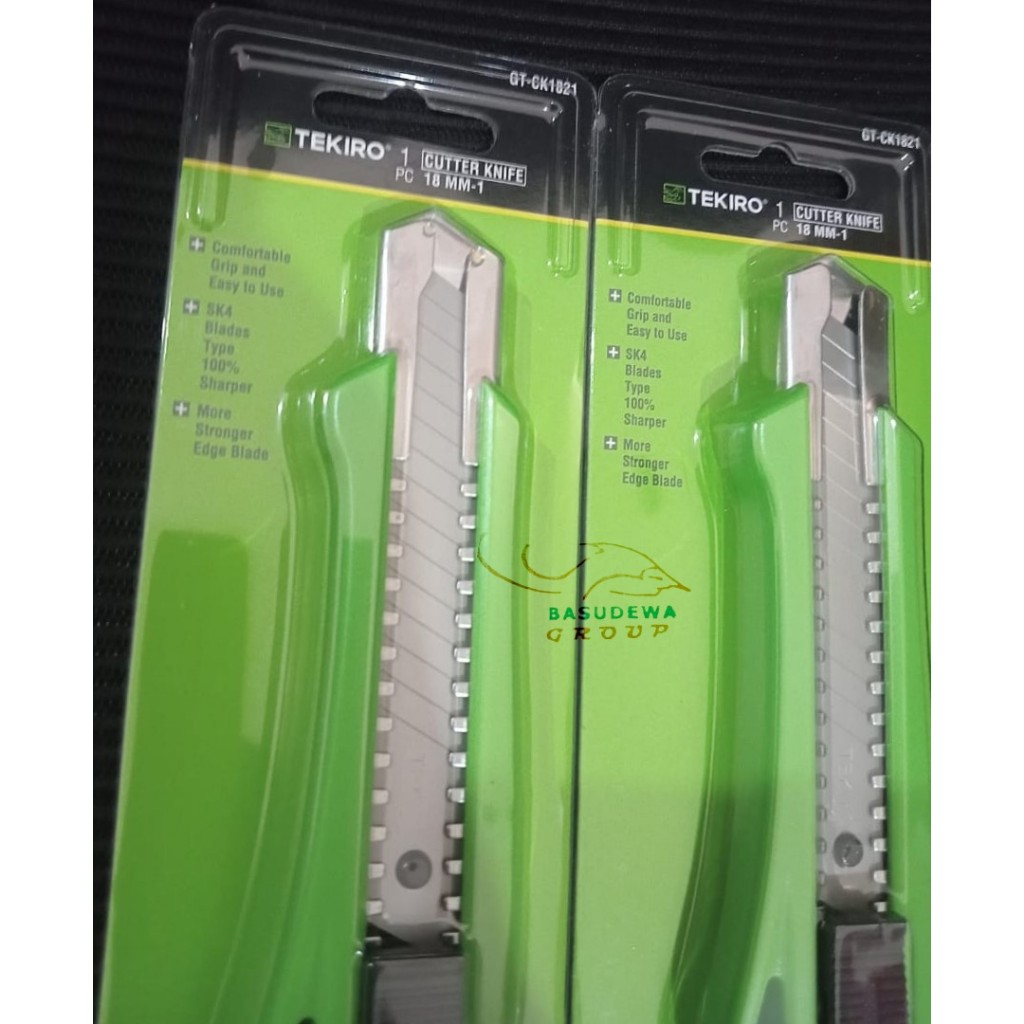 

TEKIRO PISAU CUTTER 18mm-1 / CUTTER KNIFE 18mm-1 TEKIRO