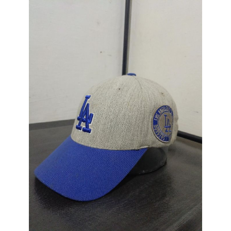 Topi MLB LA Dodgers Original 100% second Branded Build up Logo LA Los Angeles