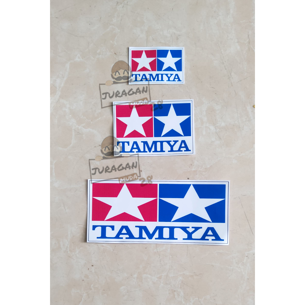 Sticker Logo Tamiya Mini 4WD