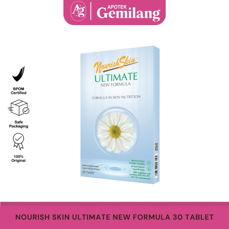Nourish Skin Ultimate New Formula 30 Tablet