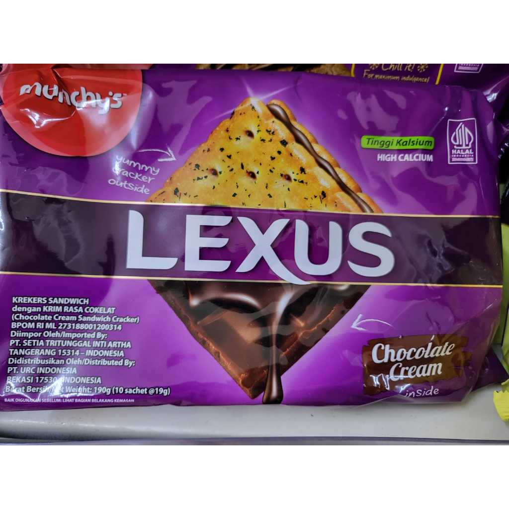 

Lexus Biscuit Chocolate Cream 190 gram