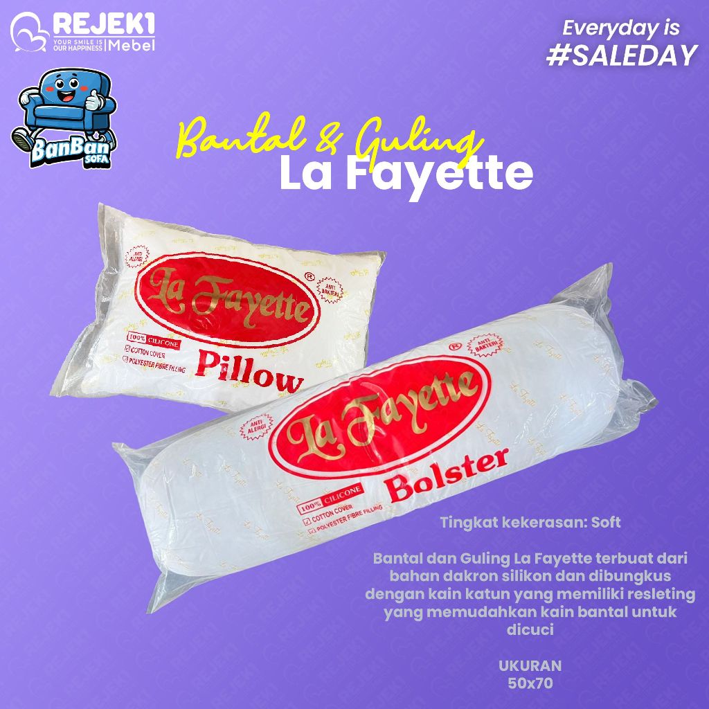Bantal dan Guling La Fayette