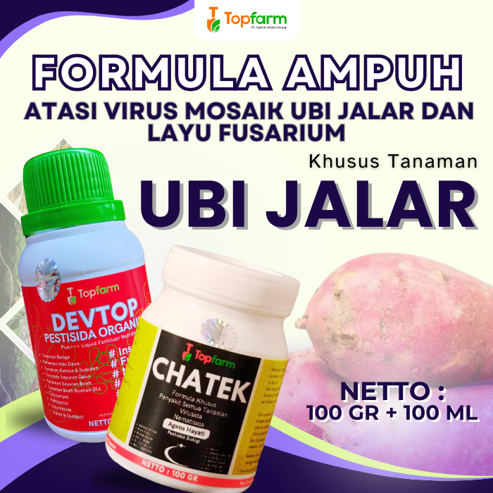 Pestisida Topfarm / Obat Hama Ubi Jalar Lanas / Obat Pembasmi Hama Ubi Jalar / Obat Ulat Pada Tanama