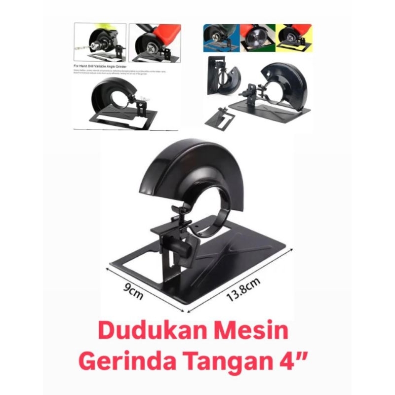 BULL Dudukan Mesin Gerinda Tangan 4" BASE GERINDA for cutting 115mm