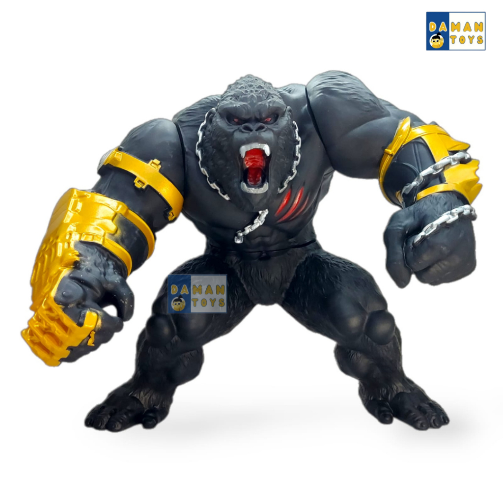 Godzilla vs Kong 2024 Action Figure Jumbo King Kong Tangan Robot