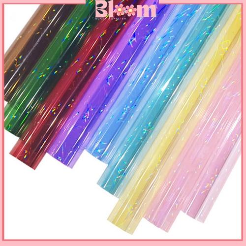 

15 lembar Kertas Buket Cellophane Pelangi Symphony Film Flower Wrapping Kb6115