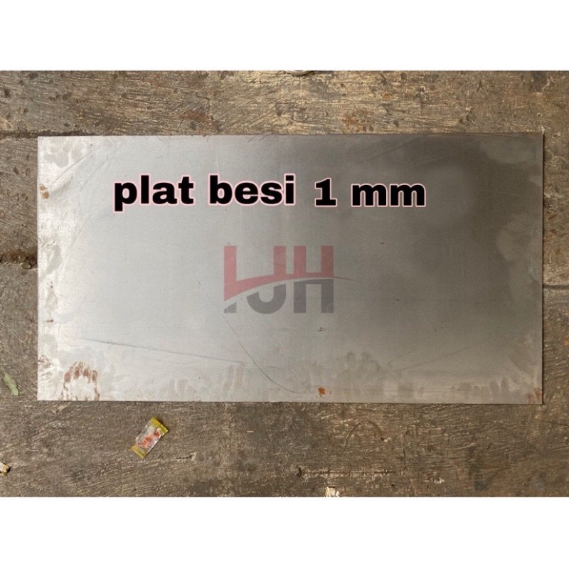 plat besi eser ketebalan 1mm . Plat besi hitam ukuran mulai dari 10x42cm