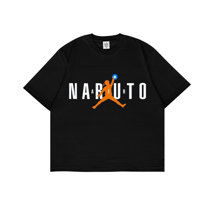 KAOS BAJU NARUTO JUMP | T-SHIRT OVERSIZE HITAM STYLE Y2K VINTAGE BOOTLEG GRUNGE | PRIA WANITA DEWASA