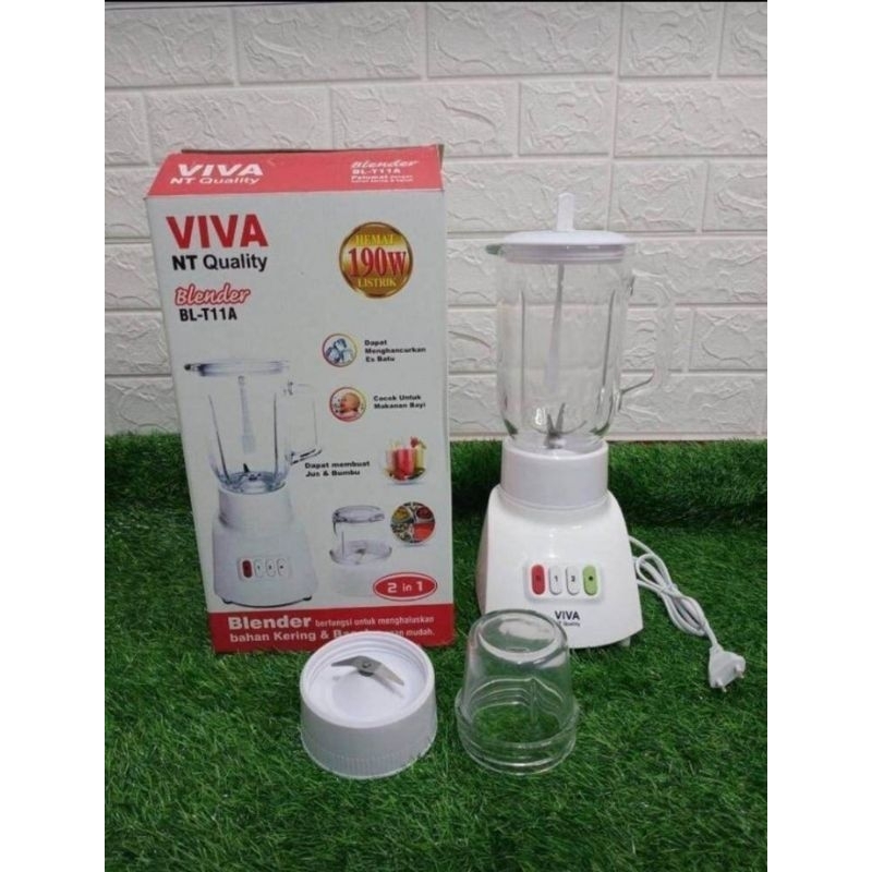 Blender kaca 2 in 1 blender viva NT quality Internasional / blender BL-T11A
