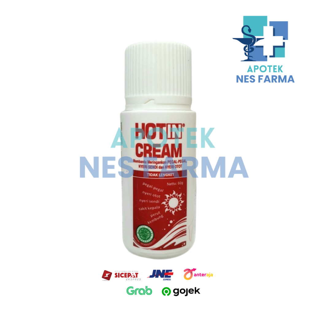 HOT IN CREAM BOTOL 60 ML