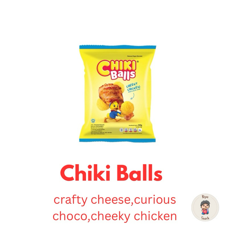 

Chiki Balls 10gram Ayam,Keju,Cokelat