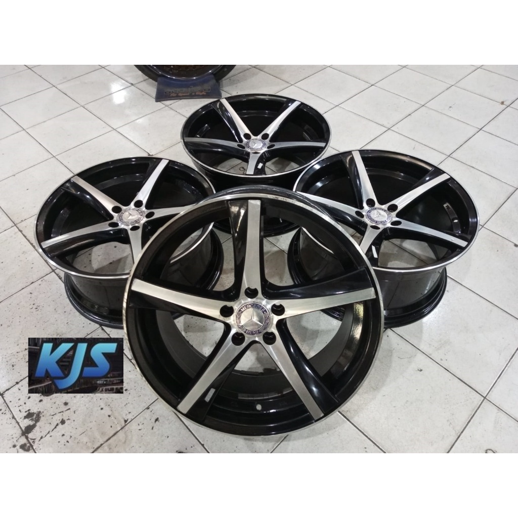 Velg Mobil Racing Bekas R19 HSR Panike Pcd 5x112 Ring 19 Buat Mercy Mercedez Innova CRV Terios Rush 