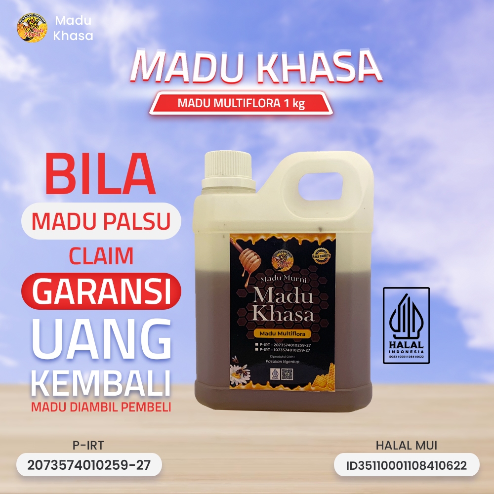 

Madu Multiflora Premium | Murni dan Alami – MADU KHASA 1 KG
