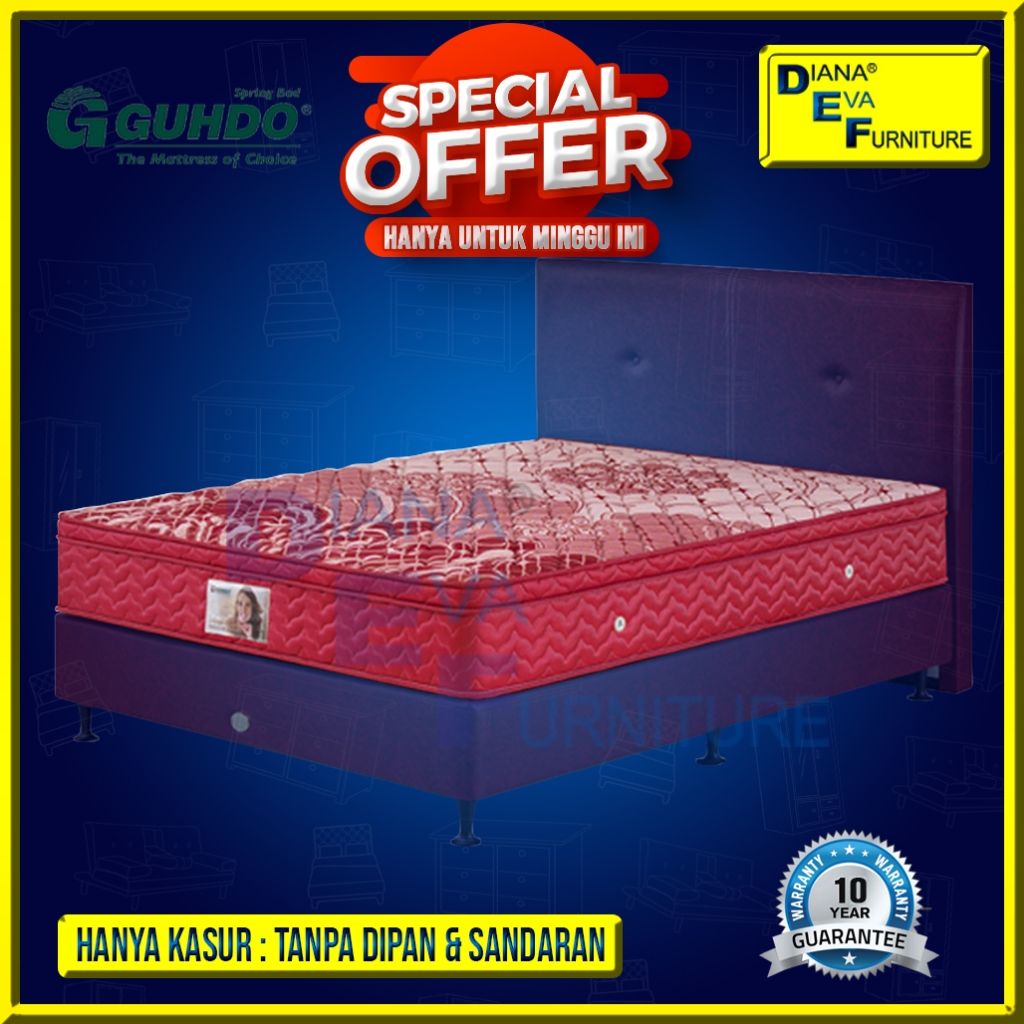 Guhdo Standard Plush Top Kasur Springbed