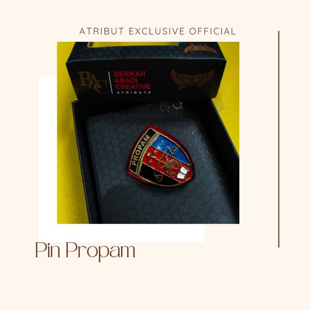 PIN POLISI PROPAM AKRILIK EXCLUSIVE