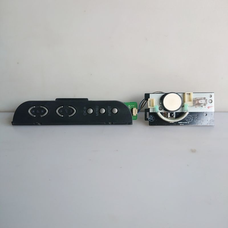 SENSOR DAN TOMBOL TV LCD LG 32 INCH MODEL 32LG53FR MODUL IR RECEIVER KEYPAD MANUAL 32LG53F 32LG53