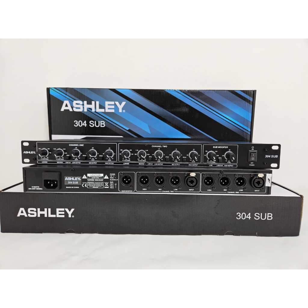 Crossover Ashley 304 SUB 4Way Stereo Subwoofer