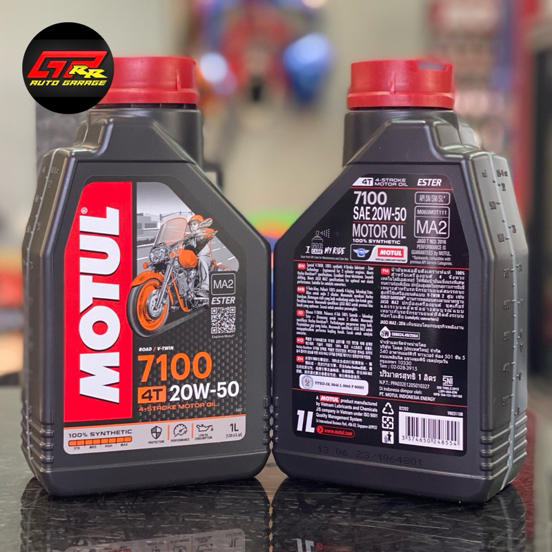Oli Motul 7100 20W50 1L 100% SYNTHETIC ESTER