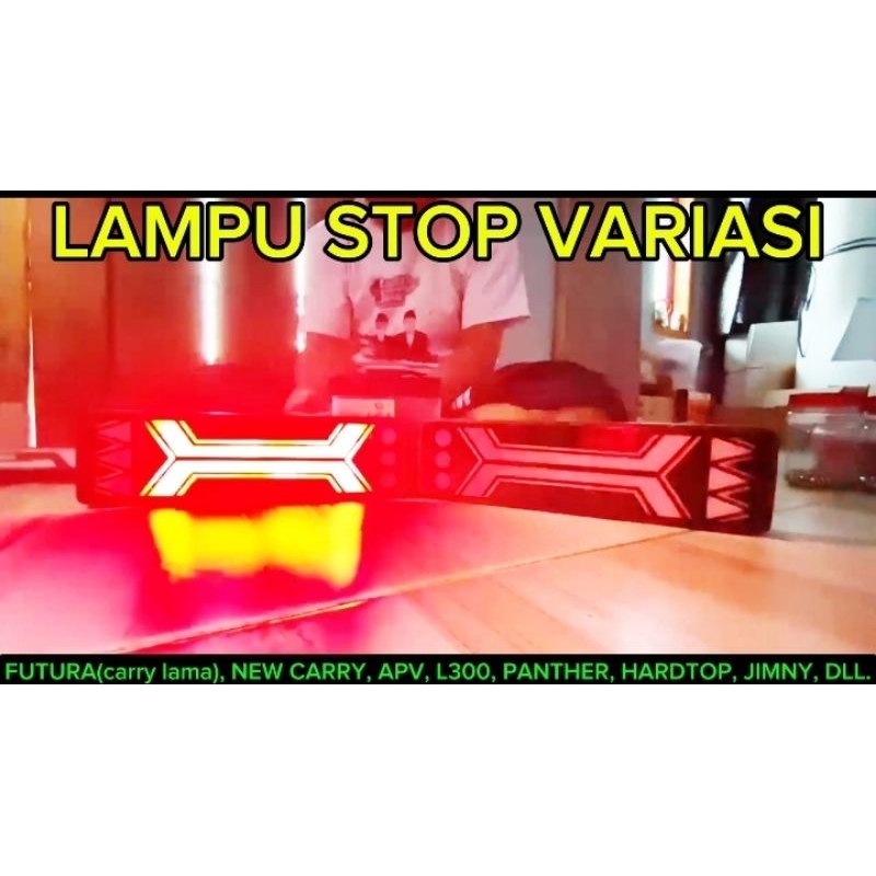 (SEPASANG) stoplamp variasi lampu rem lampu belakang mobil pick-up suzuki carry, isuzu panther, mits