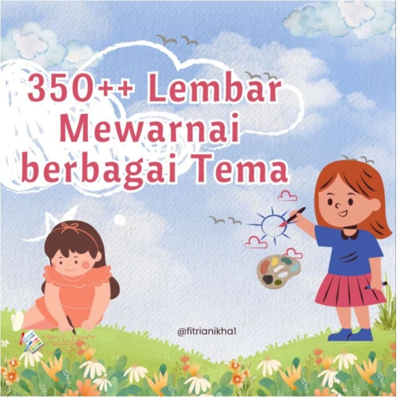 

350+ Lembar Mewarnai