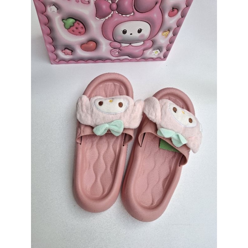 Sandal sanrio / sandal melody / sandal cinamonroll / sandal kuromi / sendal sanrio / sendal melody k