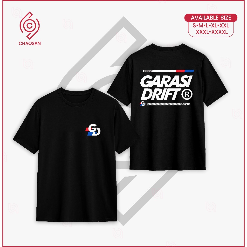 Kaos Tshirt Otomotif Garasi Drift Racing