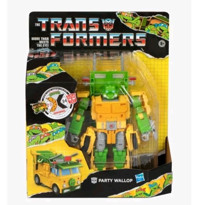 Transformers Collab TMNT x Transformer Party Wallop F9656