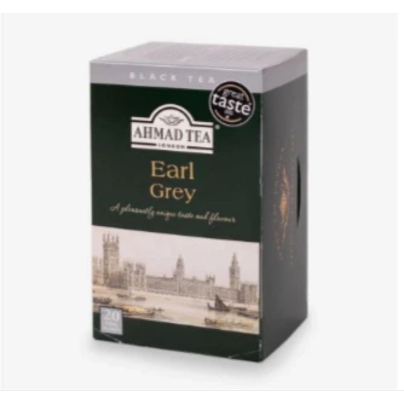 

Ahmad Tea Earl Grey 20 Sachet Black Tea|Teh Hitam 40gr