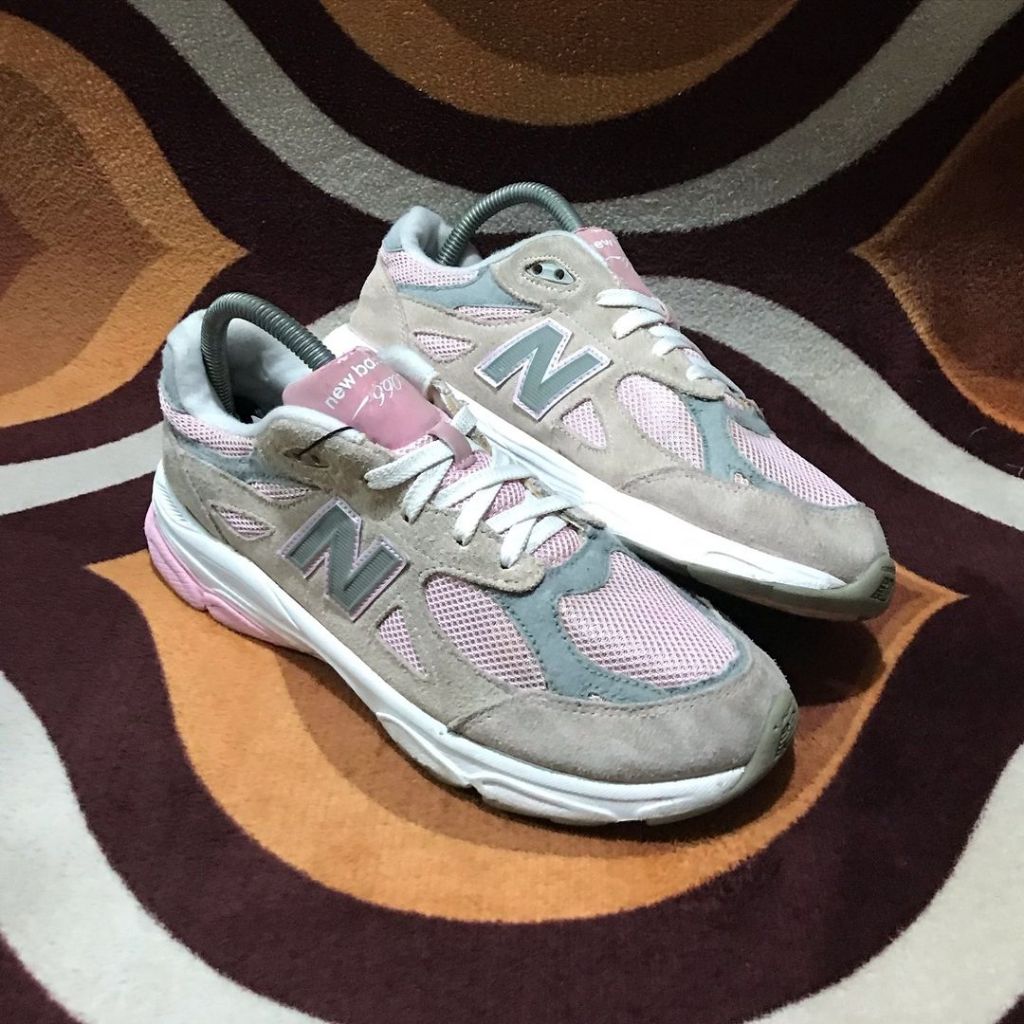 NEW BALANCE 990 Pink Peach (Made in Indonesia) Sepatu NB second original