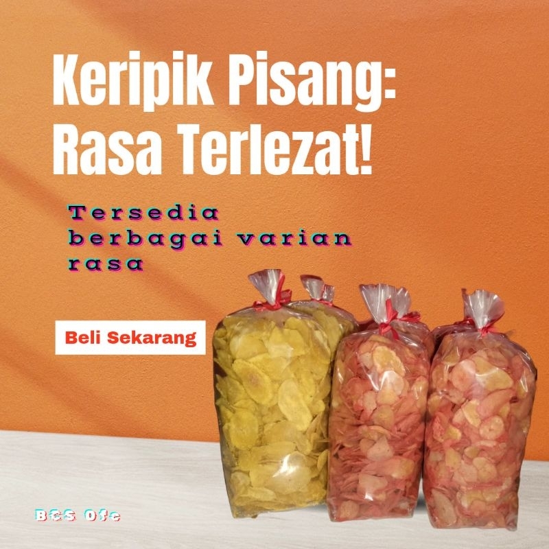 

Keripik Pisang Varian Rasa