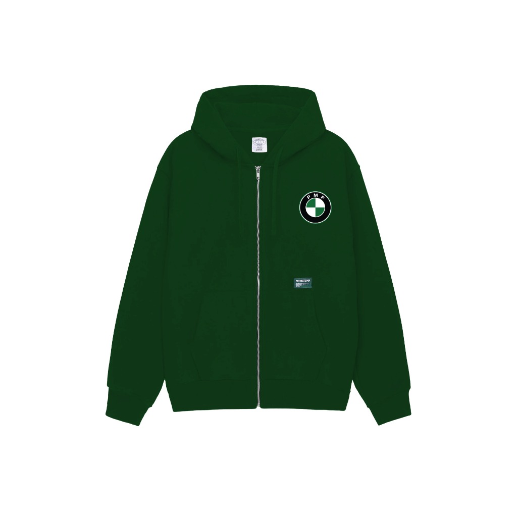 Pot Meets Pop Jacket Hoodie- Thc Zip Hoodie Geen Fw24 - Hoodie Zip