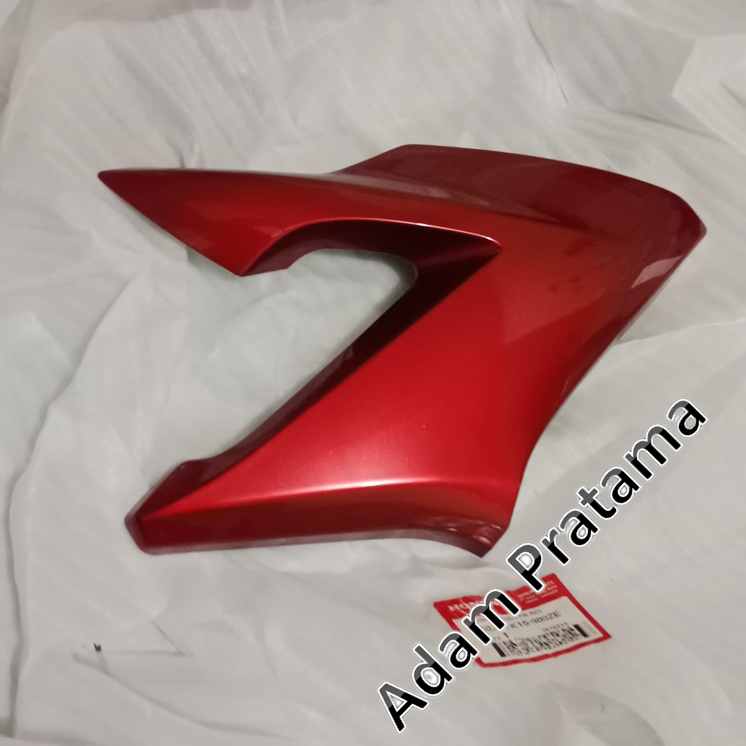 Cover Tangki CB 150 R Old Kanan Merah Metalik 50260-K15-900ZE Sayap Tangki Honda CB 150 R Shroud Tan