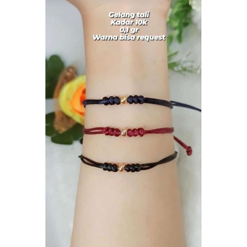 Gelang Tali Emas 0.10 gram "Semar Jawa"