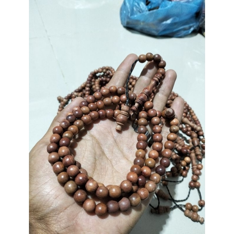 tasbih kayu galih nagasari super asli