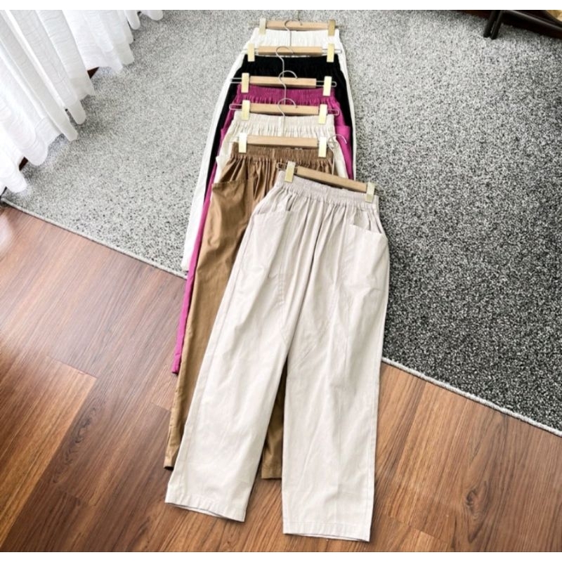 Pocket Jeju Premium Pants (by missyshop.official)