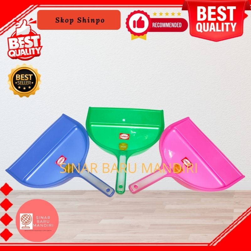 Pengki pendek/ sekop tangan/ serokan sampah Shinpo