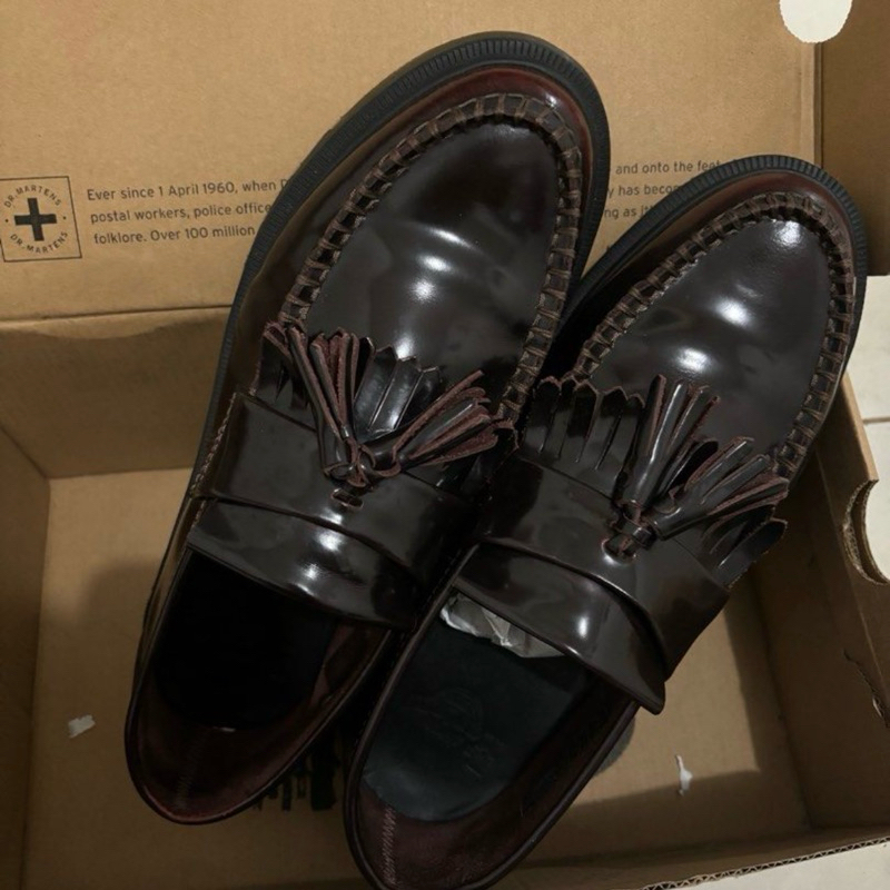 Sepatu Docmart Adrian Tassel Size 42