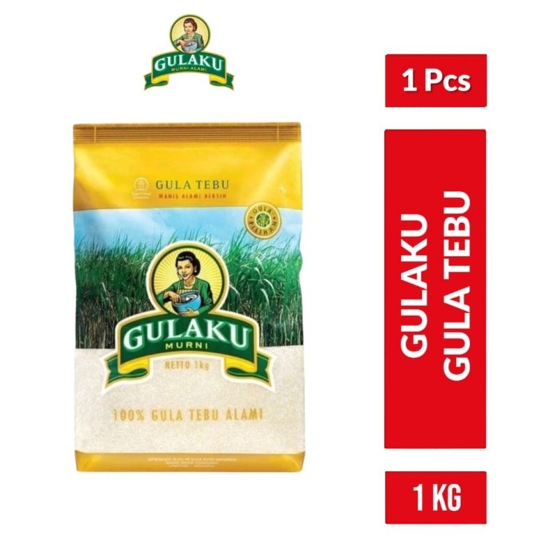 

GULAKU Gula Tebu 1Kg / Gula Pasir Gulaku Kuning 1Kg