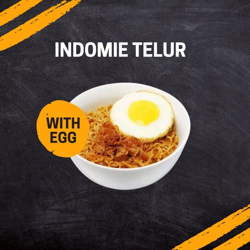 

INDOMIE TELUR WITH SAUCE