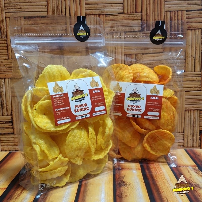 

krupuk puyur kuning | P5N snack murah