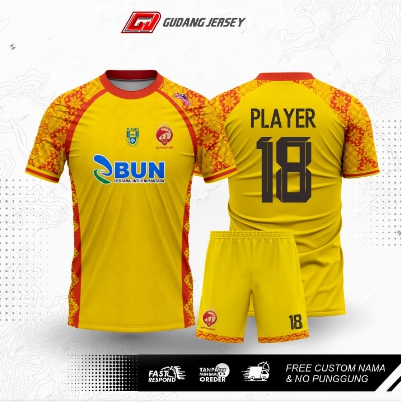 JERSEY SRIWIJAYA FC 2024/2025 GRATIS TAMBAH NAMA DAN NOMER PUNGGUNG