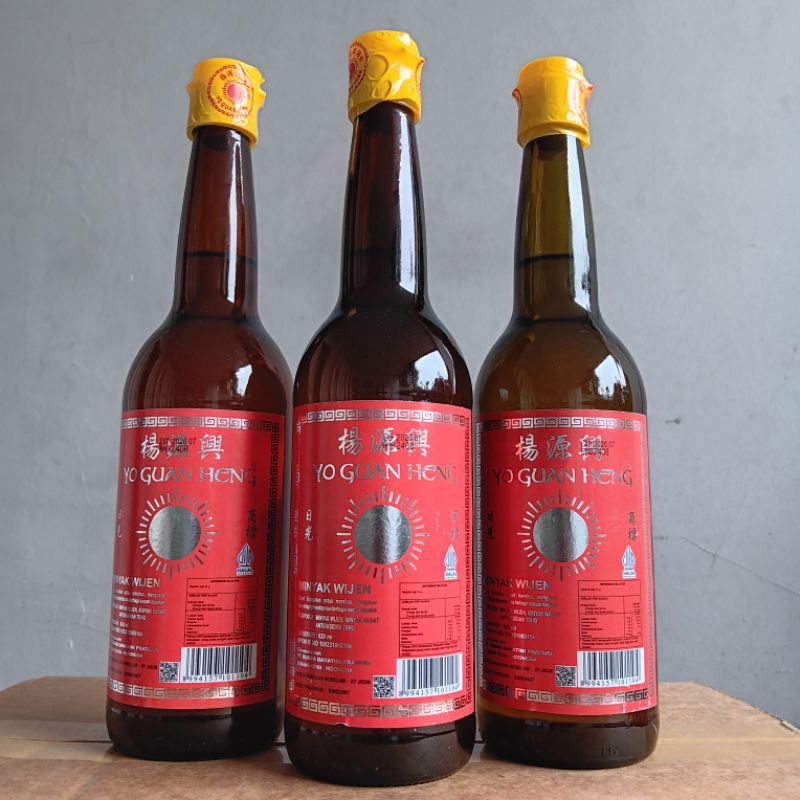 

LAKU Minyak Wijen Yo Guan Heng Sesame Oil 620ml / Minyak Wijen 620ml