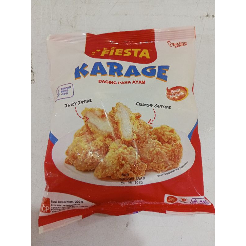 

Fiesta chicken karage 200gr