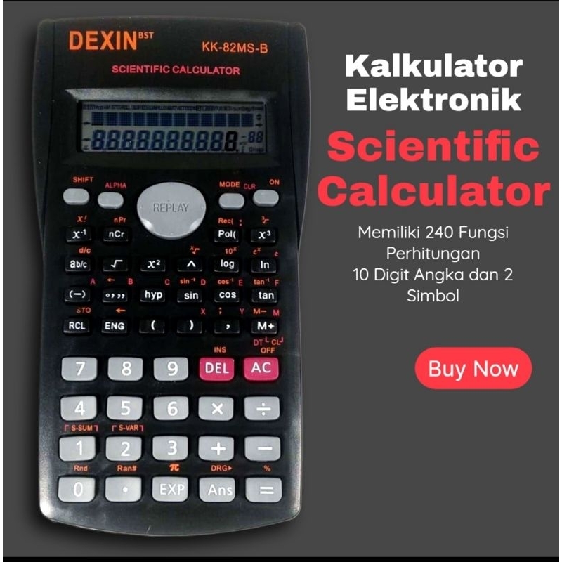 

Kalkulator Elektronik Scientific Calculator