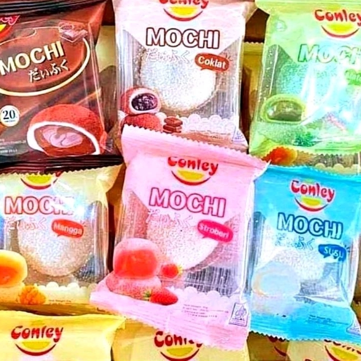 

Mochi Conley Isi 10 pcs campur / Mochi Conley Viral Varian Rasa