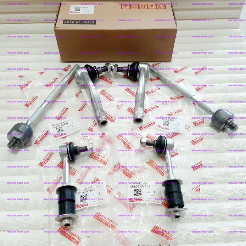 LINK STABILIZER+TIE ROD+LONG TIE ROD GRAND MAX LUXIO ORIGINAL