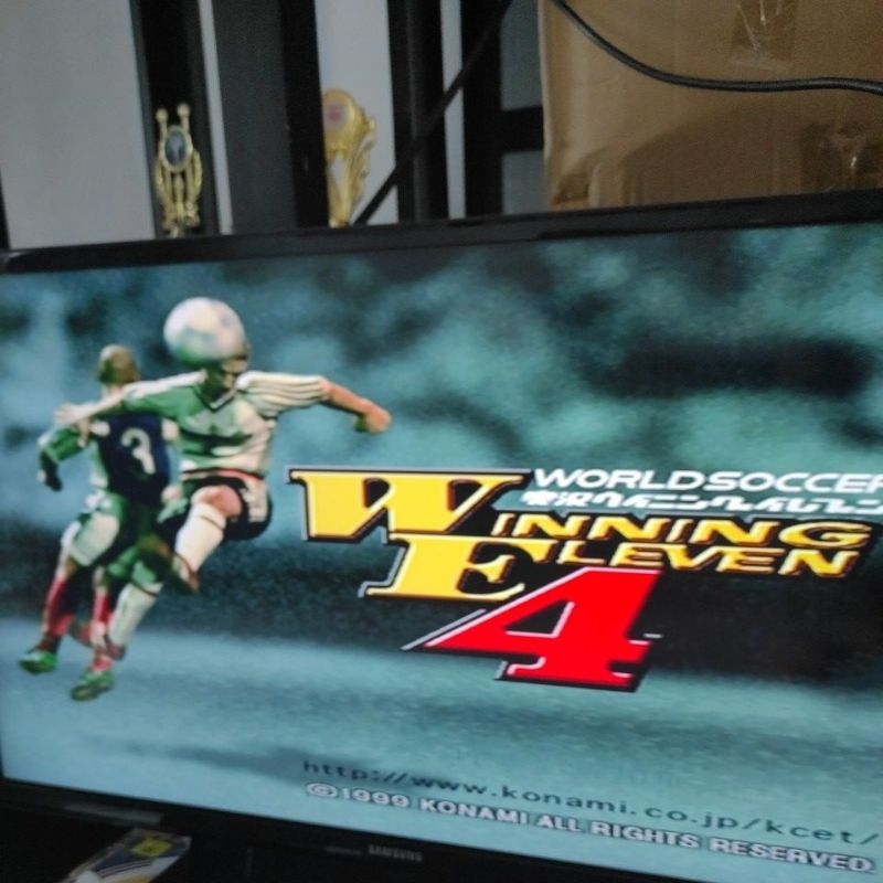 Kaset Cd Ps2 / PS1  Original Winning Eleven 4