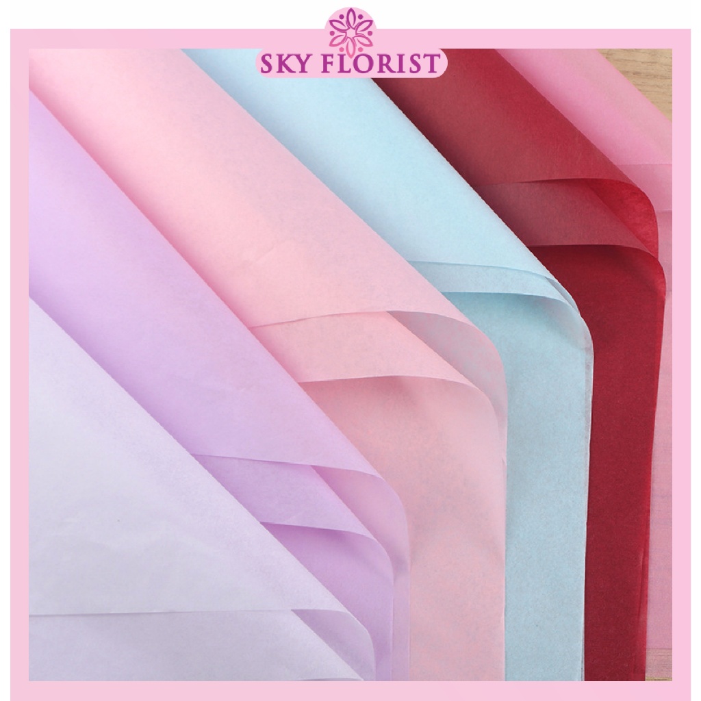 

Kertas Buket Polos Cellophane Wrapping Paper Kertas Kado Doorslag Ecer KB6325