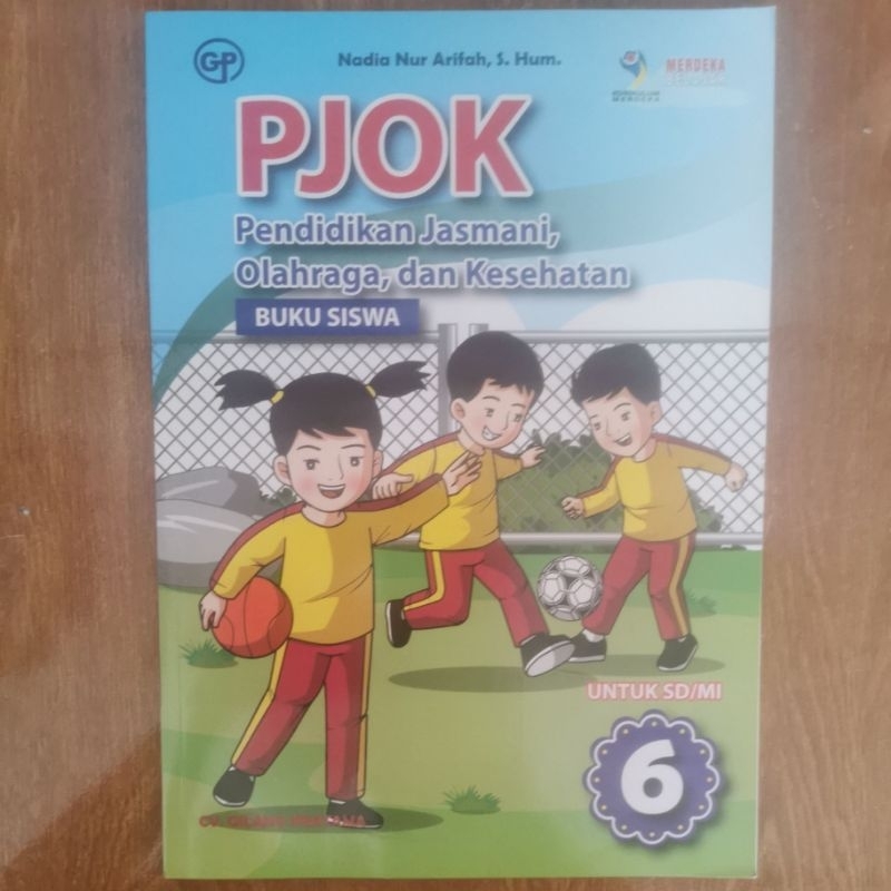 

BUKU PENDIDIKAN JASMANI,OLAHRAGA DAN KESEHATAN /PJOK KUMER UNTUK KELAS 6/VI SD/MI PENERBIT CV.GILANG PRATAMA